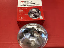 Load image into Gallery viewer, Headlight Bulb Mustang Halogen 7" with FOMOCO Script Fits 1964-1968 & 1970-1973. Not for 1969.