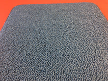 Load image into Gallery viewer, 1965-1973 Mustang Medium Blue Pony Floormats with Pony & Bars Logo on Front Mats and Rear mats are Plain, Set of 4. Original Color Used for 1966, 1967 &1968 Cars.