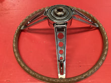 Load image into Gallery viewer, Mustang 1967 Deluxe WOODGRAIN Steering Wheel with Horn Ring. Does not come with center pad.

