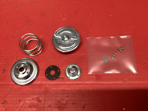 Mustang 1967-1968 Pop Open Gas Cap with Black Or Red GT Emblem