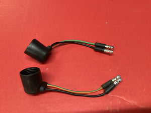 Mustang 1965-1966 Tail Light Housing Wire Connectors pair