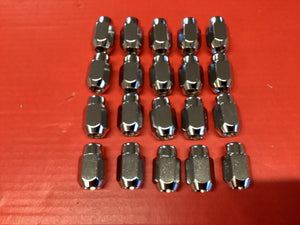 Mustang Chrome Lug Nut For Styled Steel Wheels 1965-1967  Set of 20