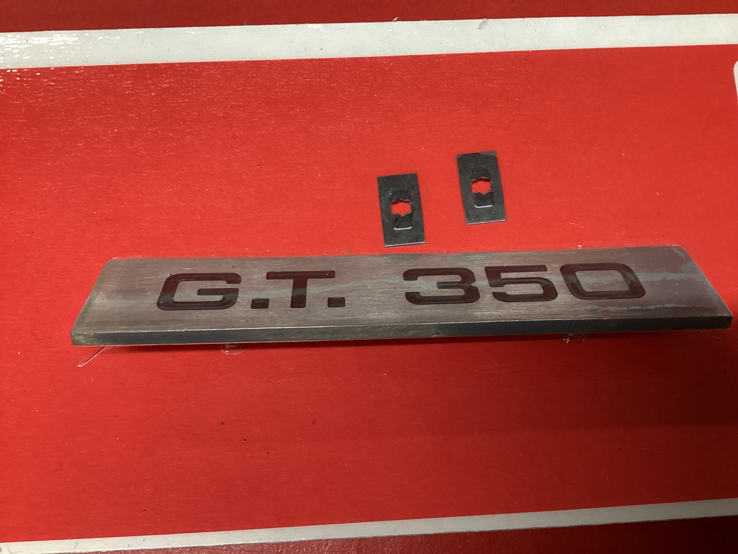 SHELBY 1965-1966 GT350 Deck Lid Emblem S1MS-16098-A