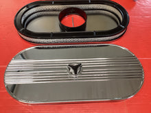 Load image into Gallery viewer, Mustang 1964-1973Chrome Oval Air Cleaner 4 BBL

