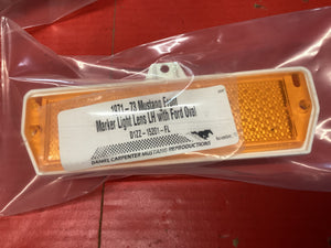 Mustang 1971-1973 Front Marker Light Lens Right