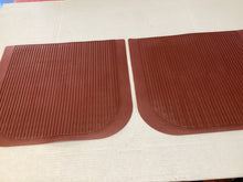 Load image into Gallery viewer, MUSTANG 1964 1/2-1973 MAROON PONY PVC VINYL FLOOR MATS SET OF 4 C5ZZ-6513086-DR

