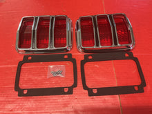 Load image into Gallery viewer, MUSTANG 1965-66 Tail Light Bezel,Red Lens,Gaskets, Mounting Screws
