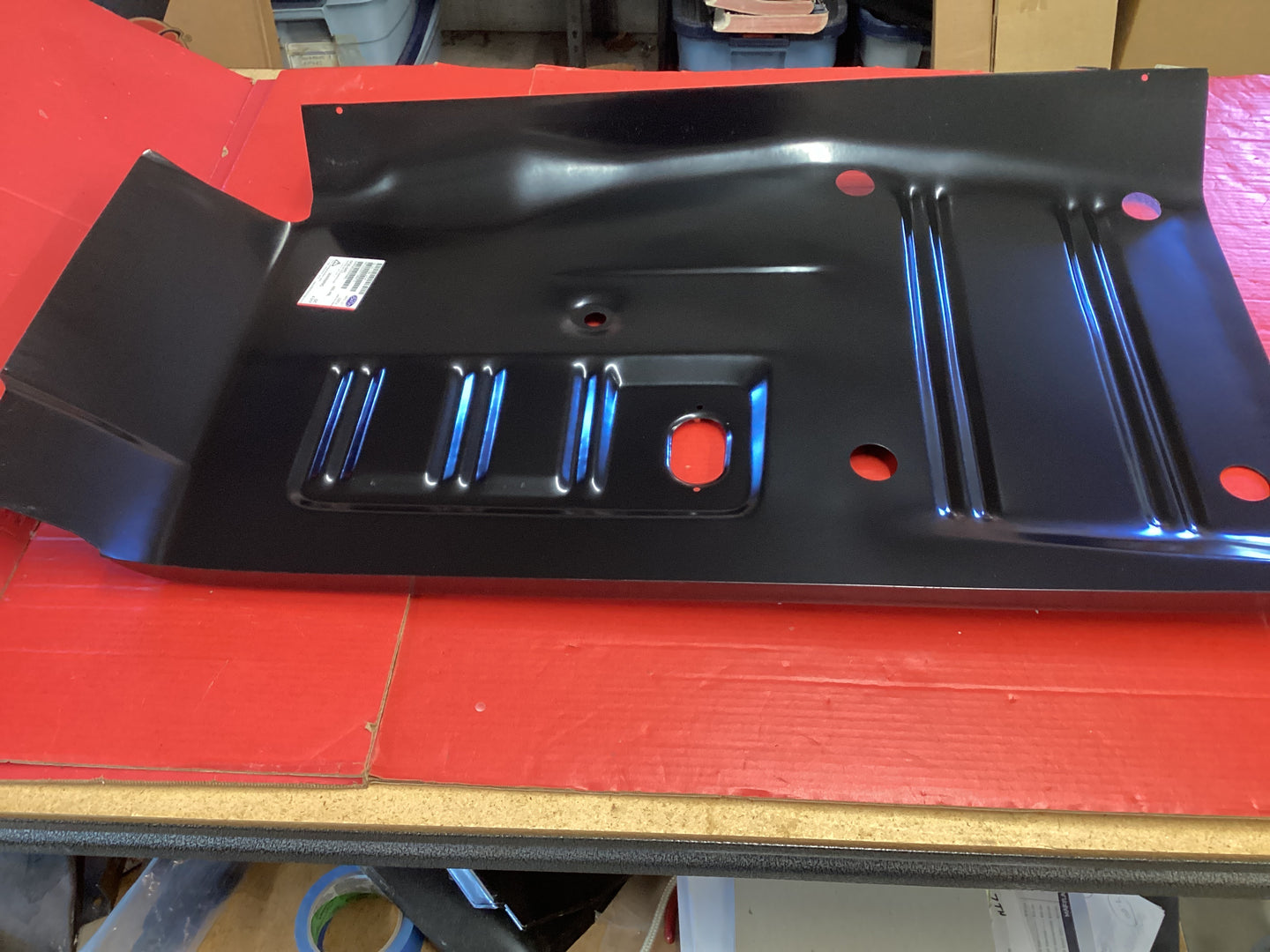 MUSTANG 1965-1970 LEFT LONG FRONT FLOORPAN  IMPORTED