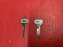 Load image into Gallery viewer, 1965-1966 Mustang Pony Keys Blanks with Pony Logo on Head of Key
