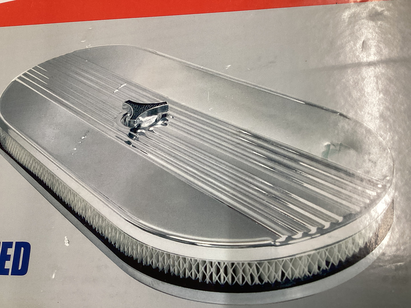 Mustang 1964-1973Chrome Oval Air Cleaner 4 BBL