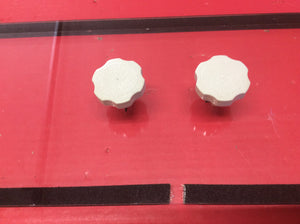 1967-1968 Mustang Cowl Cover.   Clear. Easy twist Knobs-  Easy On Easy Off