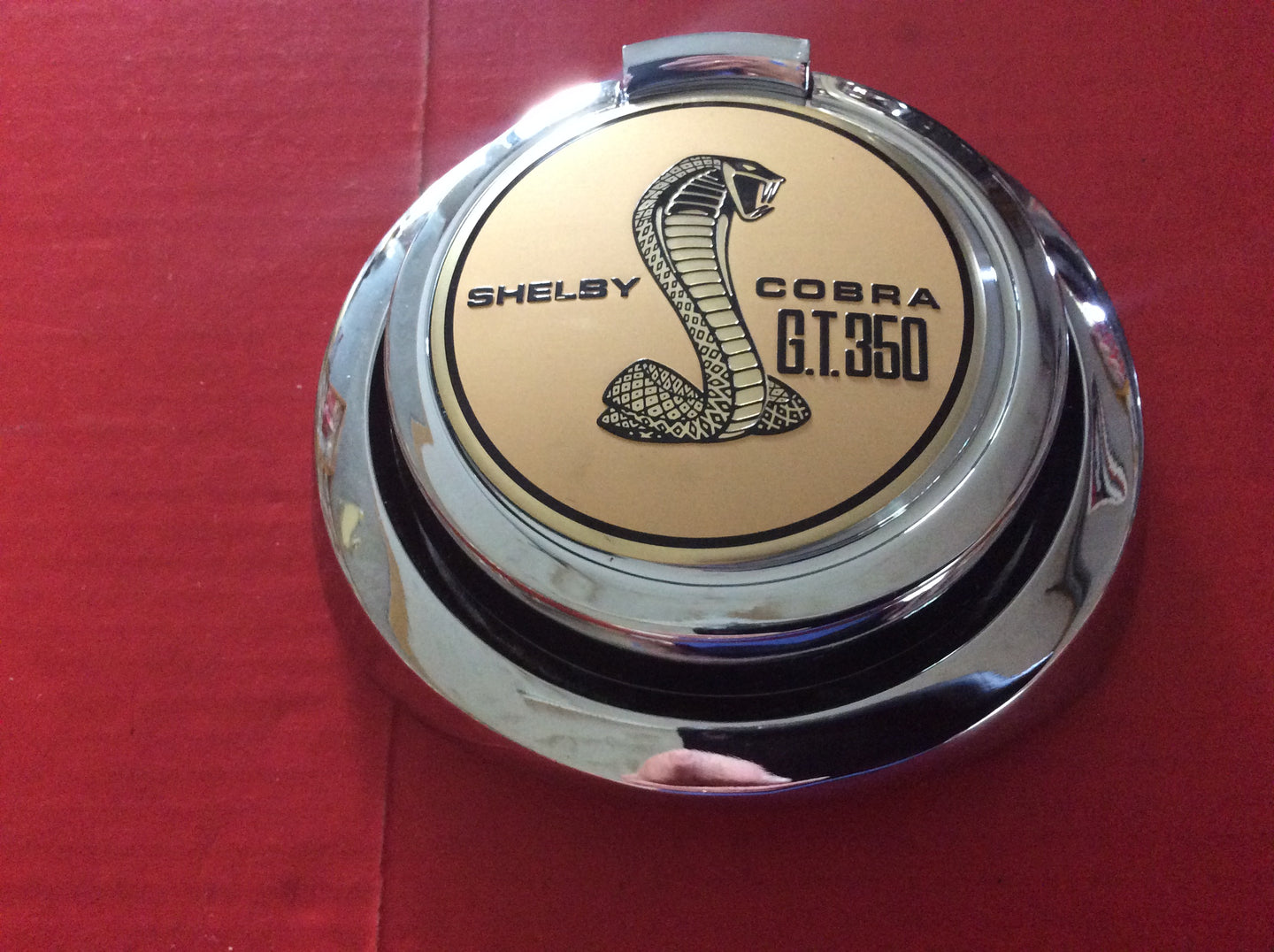 1967 Shelby Pop Open Gas Cap GT-350 with Inner Safety Cap