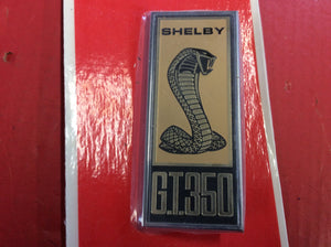 Shelby 1967 GT350  Front Fender Emblem Fits Right or Left Side. S7MS-16098-A