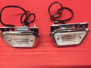 1968 Mustang Front Fender Side Marker Light Pair
