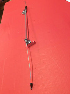 1965-1966 Mustang Front Parking  Brake Cable, Measures 38 5/8" Long.