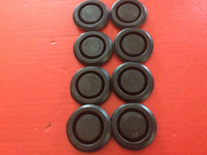 1965-1973 Mustang  Ruber Seat Access Plugs  Set of 8