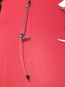 1965-1966 Mustang Front Parking  Brake Cable, Measures 38 5/8" Long.