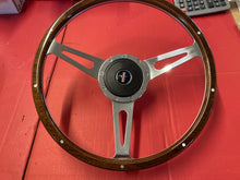 Load image into Gallery viewer, Mustang &amp; Shelby Corso Wood Steering Wheel Complete with Mustang Emblem or Shelby Emblem
