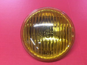 1965-1968  GE Mustang Fog Light Bulb Amber Each. Have GE LOGO and FOG molded into Glass.