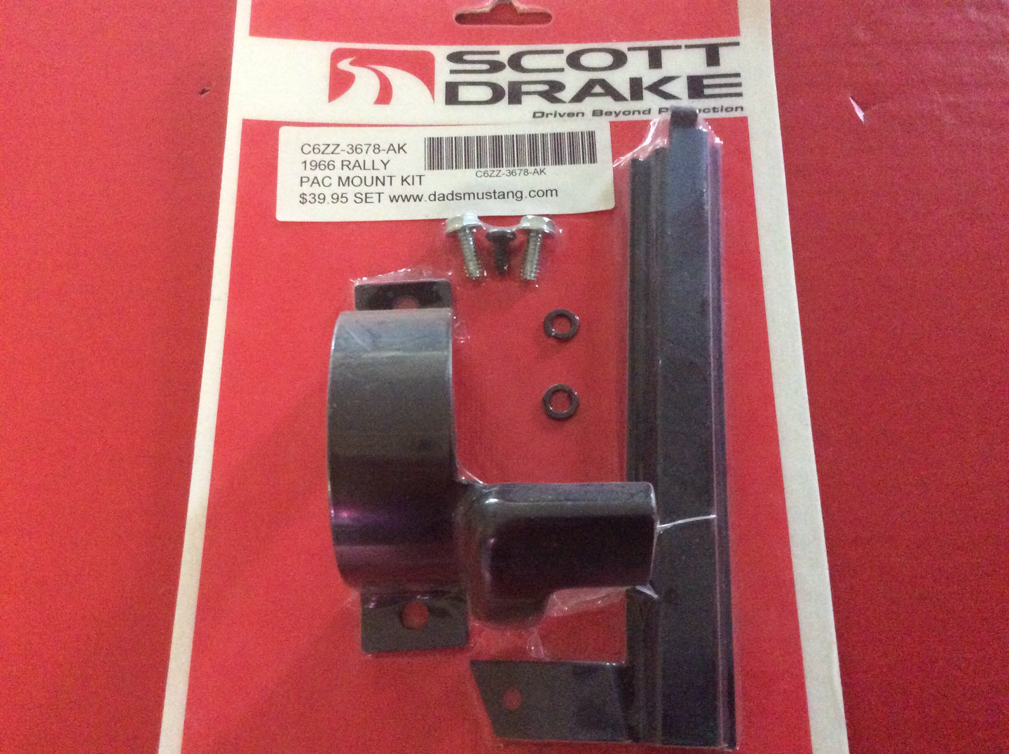 1966 Mustang Rally PAC Mounting Kit