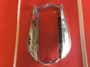 1965-1966 Front Chrome  Bumper Guards Pair