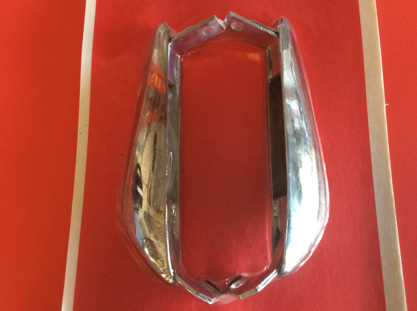 1965-1966 Front Chrome  Bumper Guards Pair