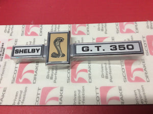 1967 Shelby GT350 Grille, Deck Lid or Dash Emblem