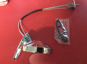 1964 1/2-1966 Mustang Remote Mirror Outside Complete Left Side Show Quality