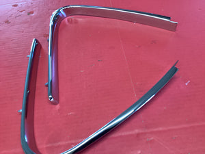 Mustang 1969-1970 Fastback Quarter Window  Chrome Molding Sold as Pair