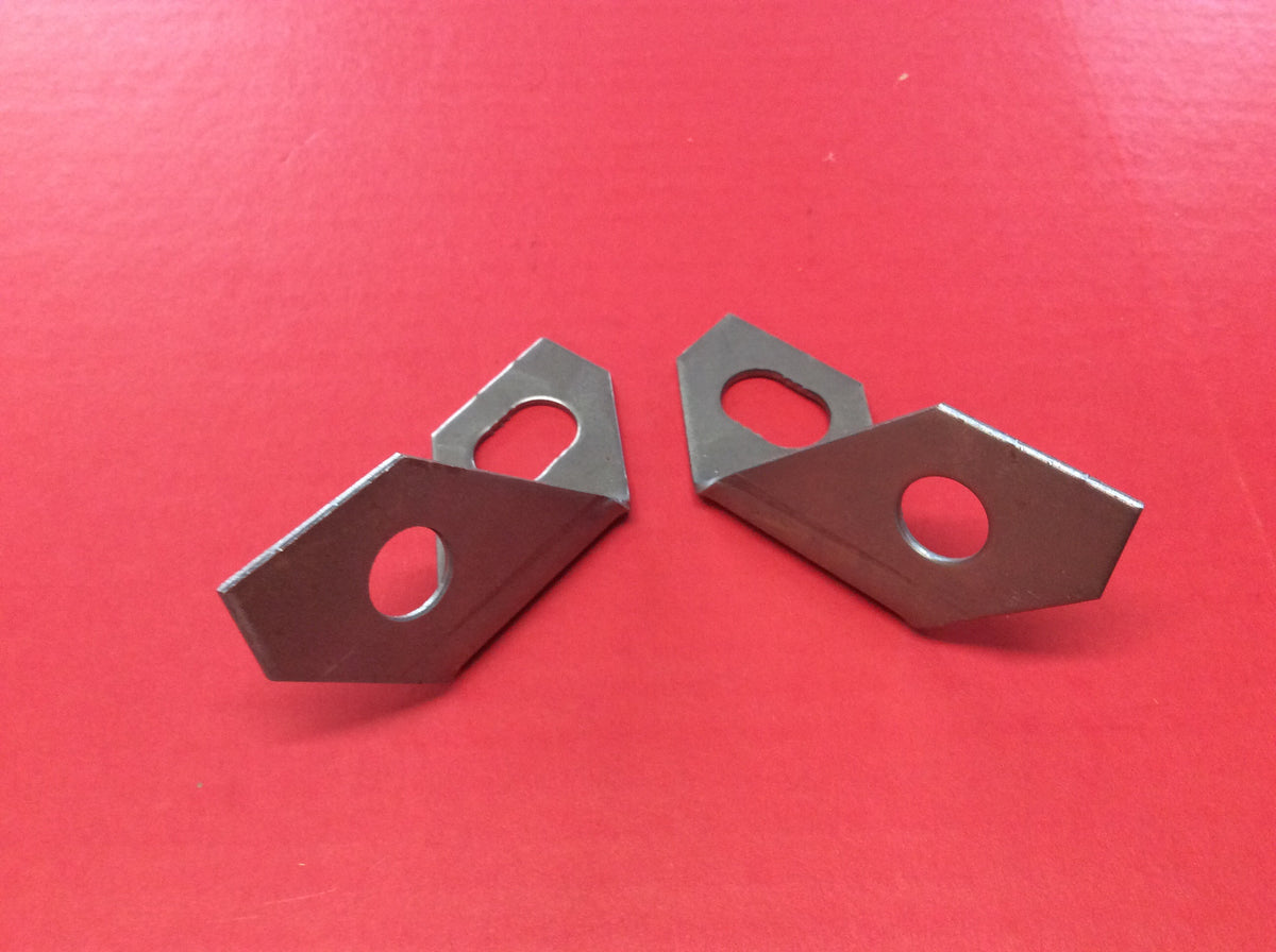 thumbnail image 2 of 1967-1968 Mustang Bumper To Fender Brackets & Bolts Kit – 10 Piece Set, Chrome Finish 2 of 6