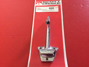 1965-66 Mustang  Inside Mirror Bracket Chrome Concours