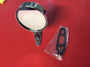 1964 1/2-1966 Mustang Right Outside Mirror Matches Remote Mirror Show Quality