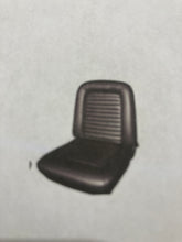 Load image into Gallery viewer, Black Converible Upholstery includes 2 Front Buckets, Upholstered back panels and rear seat bottom and backrest.
